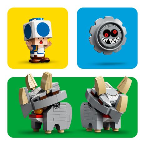 LEGO Super Mario (71390). L'Abbattimento dei Reznor. Pack di Espansione, Giocattoli da Collezione, Giocattoli Creativi - 4