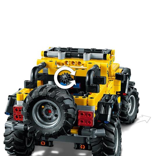 Connect Trefl Mattoncini 3in1 – Veicoli Da Costruzione / SUV Con Rimorchio – 236 Pezzi + Personaggio, Dai 6 Anni - 2