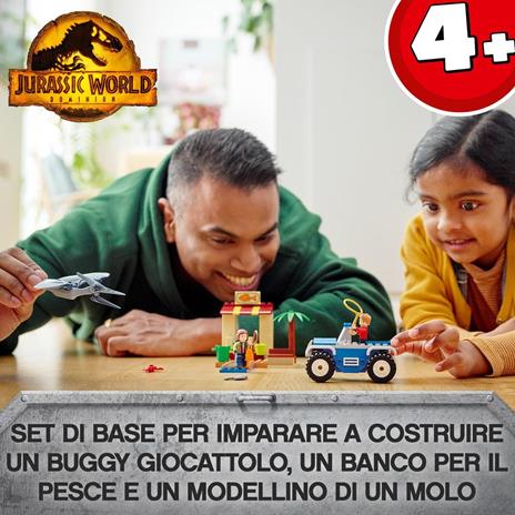 LEGO Jurassic World 76943 Inseguimento dello Pteranodonte, Giochi per bambini di 4+ Anni con Dinosauro Giocattolo - 2