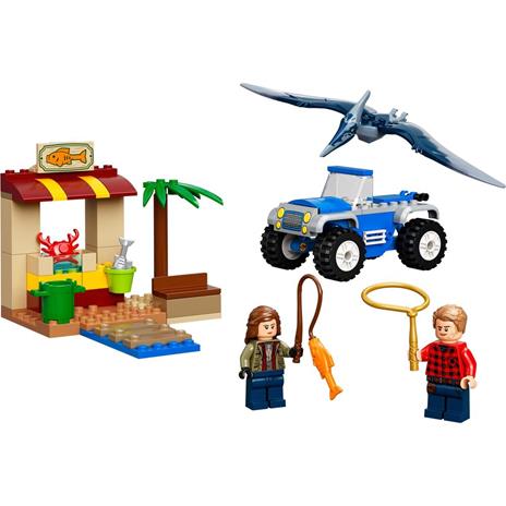 LEGO Jurassic World 76943 Inseguimento dello Pteranodonte, Giochi per bambini di 4+ Anni con Dinosauro Giocattolo - 7