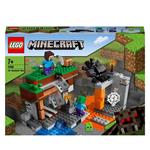LEGO Minecraft 21166 La Miniera Abbandonata, Set Costruzioni, Grotta di Zombi, Slime Vivente, Steve e Figure di Ragno