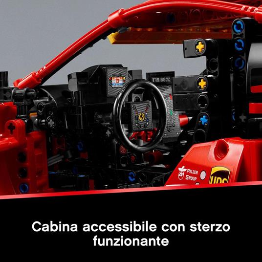 LEGO Technic (42125). Ferrari 488 GTE "AF Corse #51" - 4