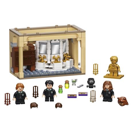 LEGO Harry Potter 76386 Hogwarts: Errore della Pozione Polisucco, Castello Giocattolo con Minifigure d'Oro 20° Anniversario - 8