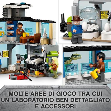 LEGO Jurassic World 76949 lAttacco del Giganotosauro e del Terizinosauro, Giochi per Bambini dai 9 Anni con Dinosauri - 3