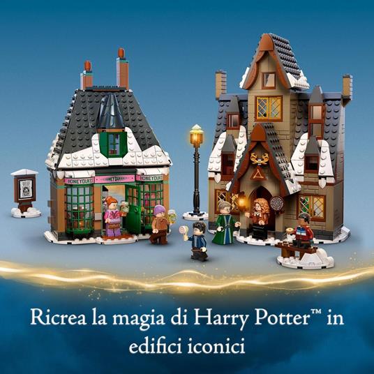 LEGO Harry Potter 76388 Visita al Villaggio Di Hogsmeade, 2 Case Giocattolo e 6 Minifigure, Giochi per Bambini da 8 Anni - 4