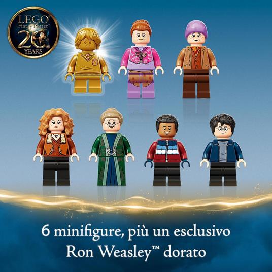 LEGO Harry Potter 76388 Visita al Villaggio Di Hogsmeade, 2 Case Giocattolo e 6 Minifigure, Giochi per Bambini da 8 Anni - 6
