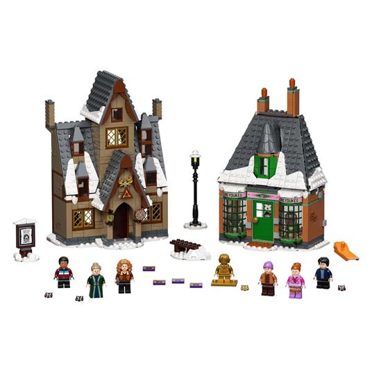 LEGO Harry Potter 76388 Visita al Villaggio Di Hogsmeade, 2 Case Giocattolo e 6 Minifigure, Giochi per Bambini da 8 Anni - 8