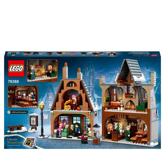 LEGO Harry Potter 76388 Visita al Villaggio Di Hogsmeade, 2 Case Giocattolo  e 6 Minifigure, Giochi per Bambini da 8 Anni