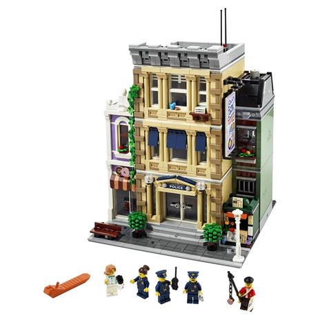 LEGO 10278 Icons Stazione di Polizia, Set Costruzioni per Adulti, Modellino da Costruire di Caserma, Idee Regalo Fai da Te - 9
