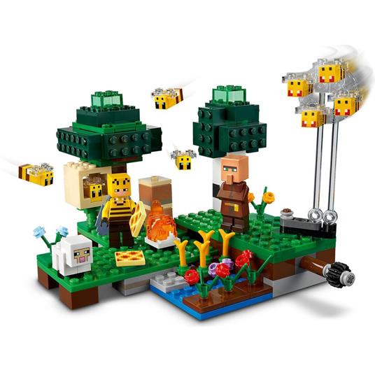 LEGO Minecraft 21165 La Fattoria delle Api, Set di Costruzione con Apicoltore e Pecora, Giocattoli per Bambini - 3