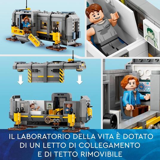 LEGO Avatar 75573 Montagne fluttuanti: Sito 26 e Samson RDA, Giochi per Bambini con 5 Minifigure ed Elicottero Giocattolo - 3