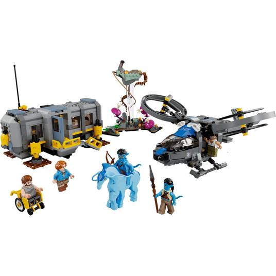 LEGO Avatar 75573 Montagne fluttuanti: Sito 26 e Samson RDA, Giochi per Bambini con 5 Minifigure ed Elicottero Giocattolo - 8