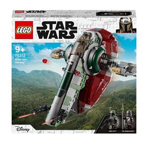 Giocattolo LEGO Star Wars (75312). Astronave di Boba Fett, Set da Costruzione con 2 Personaggi LEGO