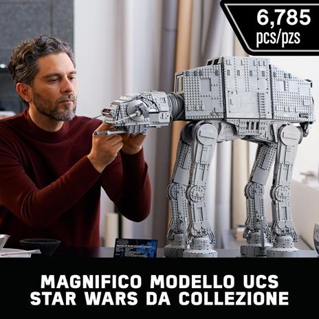 LEGO Star Wars 75313 AT-AT, Modello Costruibile Walker Guerre Stellari UCS, Set per Adulti da Collezione con Luke Skywalker - 2