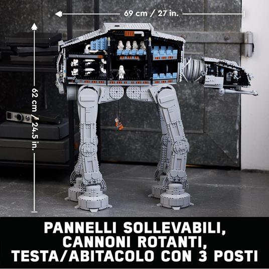 LEGO Star Wars 75313 AT-AT, Modello Costruibile Walker Guerre Stellari UCS, Set per Adulti da Collezione con Luke Skywalker - 4