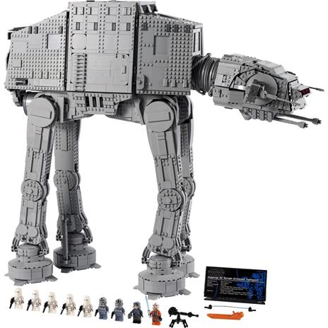 LEGO Star Wars 75313 AT-AT, Modello Costruibile Walker Guerre Stellari UCS, Set per Adulti da Collezione con Luke Skywalker - 8