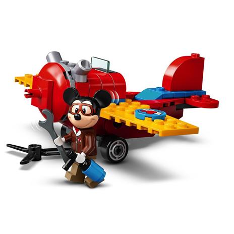 LEGO Disney 10772 Mickey and Friends L'Aereo a Elica di Topolino, Aereo Giocattolo, Giochi per Bambini dai 4 Anni - 5