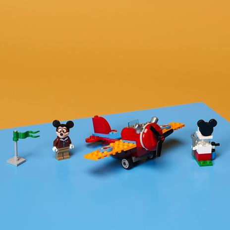 LEGO Disney 10772 Mickey and Friends L'Aereo a Elica di Topolino, Aereo Giocattolo, Giochi per Bambini dai 4 Anni - 6