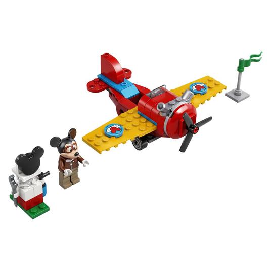 LEGO Disney 10772 Mickey and Friends L'Aereo a Elica di Topolino, Aereo Giocattolo, Giochi per Bambini dai 4 Anni - 7