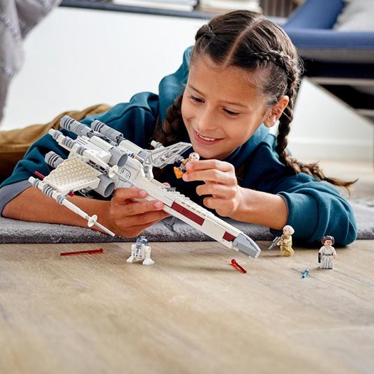 LEGO Star Wars 75301 X-Wing Fighter di Luke Skywalker, Set Guerre Stellari, Minifigure della Principessa Leila e Droide R2-D2 - 3