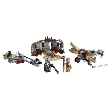 LEGO 75299 Star Wars: The Mandalorian Allarme su Tatooine, Set da Costruzione con Personaggio del Bambino Baby Yoda - 9