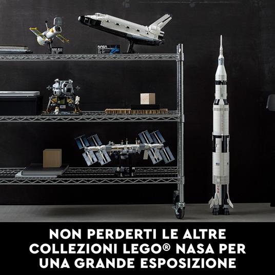 LEGO Icons 10283 NASA Space Shuttle Discovery, Set Fai da Te per Adulti, Modellino da Costruire con Telescopio Hubble - 9