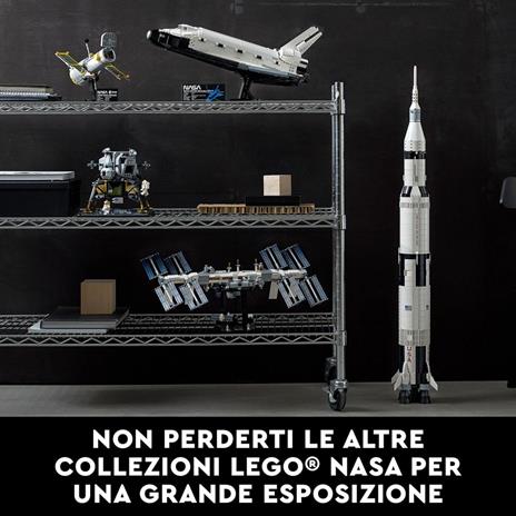 LEGO Icons 10283 NASA Space Shuttle Discovery, Set Fai da Te per Adulti, Modellino da Costruire con Telescopio Hubble - 10