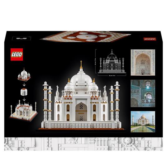 LEGO Architecture 21056 Taj Mahal, Costruzioni per Adulti, Grande Modello da Collezione e da Esposizione, Idea Regalo - 10