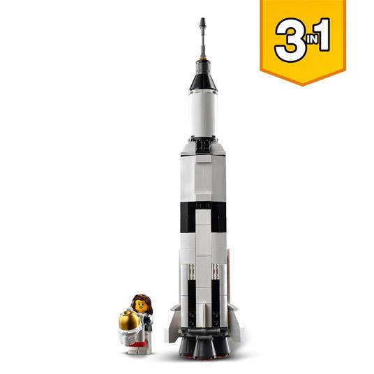LEGO Creator 31117 3 in 1 Avventura dello Space Shuttle, Razzo Spaziale Giocattolo, Costruzioni per Bambini dai 8 Anni - 6