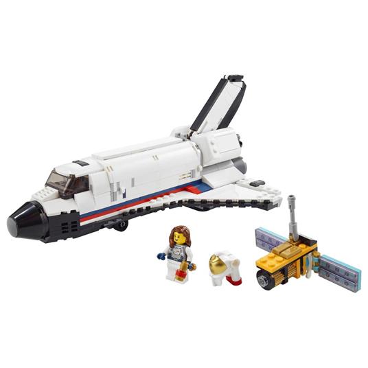 LEGO Creator 31117 3 in 1 Avventura dello Space Shuttle, Razzo Spaziale Giocattolo, Costruzioni per Bambini dai 8 Anni - 8