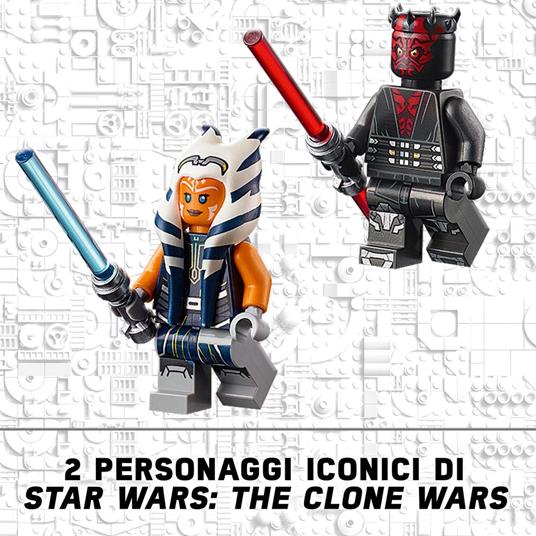 LEGO Star Wars 75310 Duello su Mandalore, Set da Costruzione con Personaggio di Darth Maul e Spade laser, Giochi per Bambini - 5