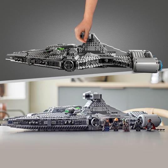 LEGO Star Wars 75315 Incrociatore Leggero Imperiale, Set da Costruzione con Personaggi Baby Yoda e il Mandaloriano - 8