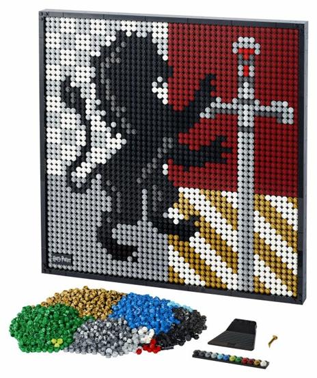 LEGO ART (31201). Harry Potter Hogwarts Crests - 2