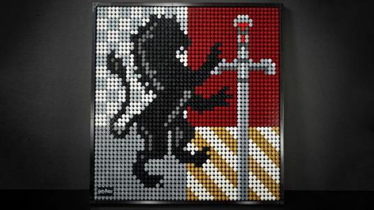 LEGO ART (31201). Harry Potter Hogwarts Crests - 3