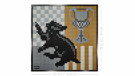 LEGO ART (31201). Harry Potter Hogwarts Crests - 5