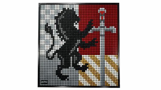 LEGO ART (31201). Harry Potter Hogwarts Crests - 6