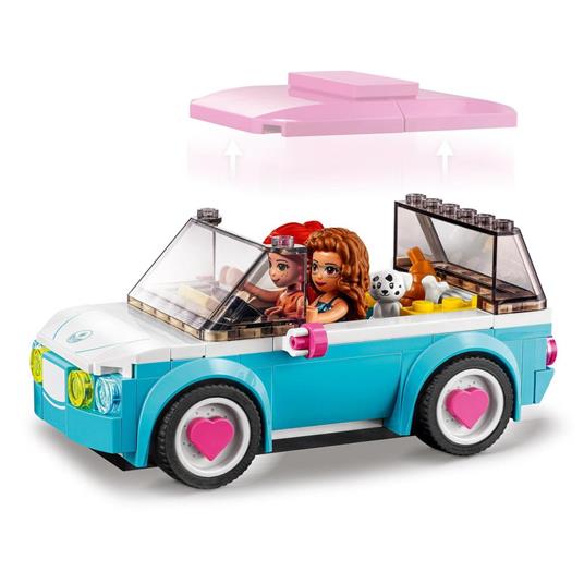 LEGO Friends 41443 LAuto Elettrica di Olivia, Macchinina Giocattolo, Giochi per Bambina e Bambino dai 6 Anni in su - 5