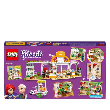 LEGO Friends 41444 Il Caffè Biologico di Heartlake, Set Educativo con 3 Mini Bamboline, Giocattoli per Bambini di 6+ Anni - 10