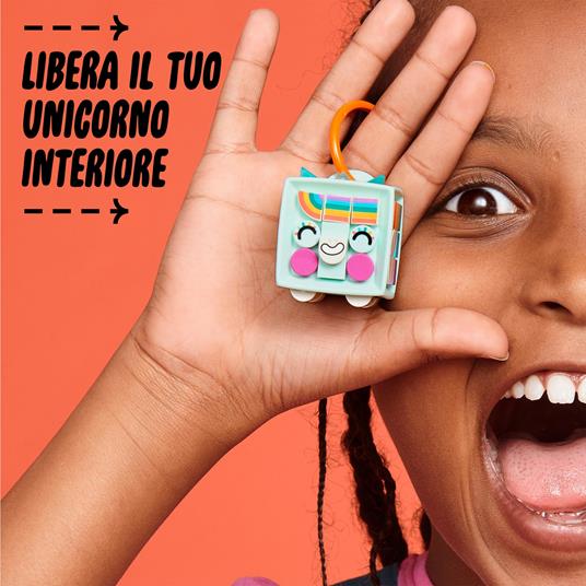LEGO DOTS (41940). Bag Tag Unicorno, Giocattolo Portachiavi, Idea Regalo per Bambini e Bambine dai 6 anni in su - 3