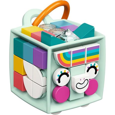 LEGO DOTS (41940). Bag Tag Unicorno, Giocattolo Portachiavi, Idea Regalo per Bambini e Bambine dai 6 anni in su - 7