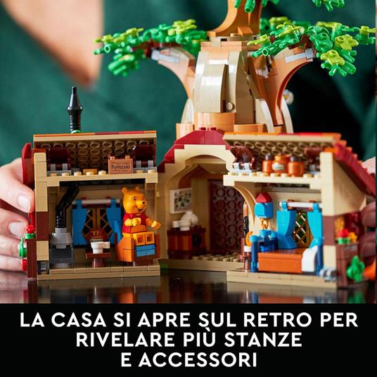 LEGO Ideas 21326 Disney Winnie the Pooh, Set per Adulti, Idea