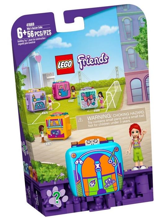 LEGO® 41669 - Il cubo del calcio di Mia