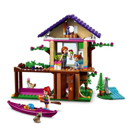 LEGO Friends 41679 La Baita nel Bosco, Casa Giocattolo sull'Albero, Set di Costruzioni con Mini Bamboline, Giochi per Bambini - 4