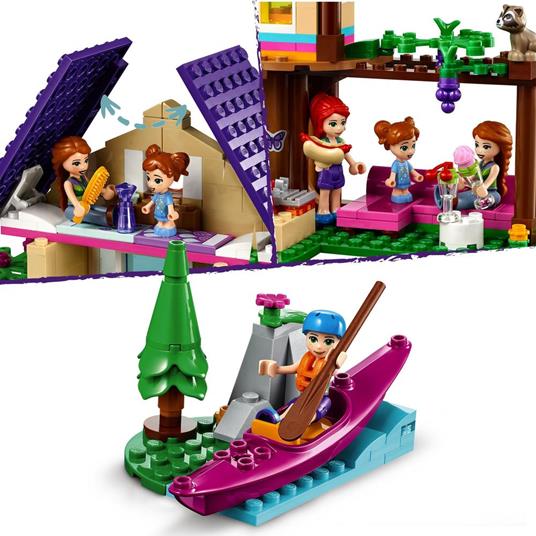 LEGO Friends 41679 La Baita nel Bosco, Casa Giocattolo sull'Albero, Set di Costruzioni con Mini Bamboline, Giochi per Bambini - 5