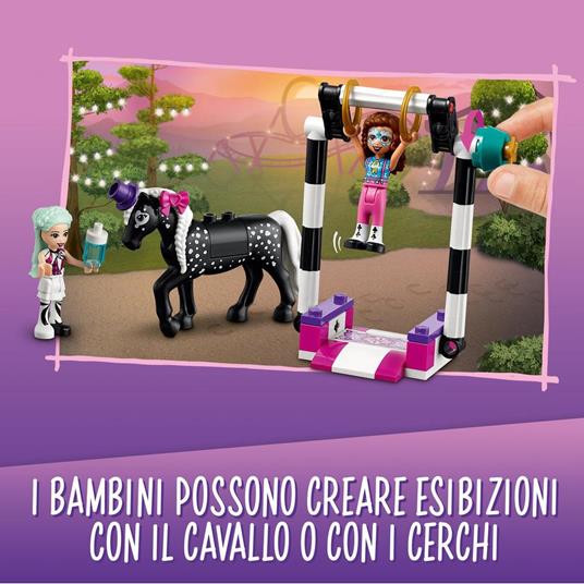 LEGO Friends 41686 Acrobazie Magiche, Set di Costruzioni, Giochi per Bambini con le Mini Bamboline di Olivia e Stella - 5