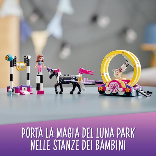 LEGO Friends 41686 Acrobazie Magiche, Set di Costruzioni, Giochi per Bambini con le Mini Bamboline di Olivia e Stella - 6