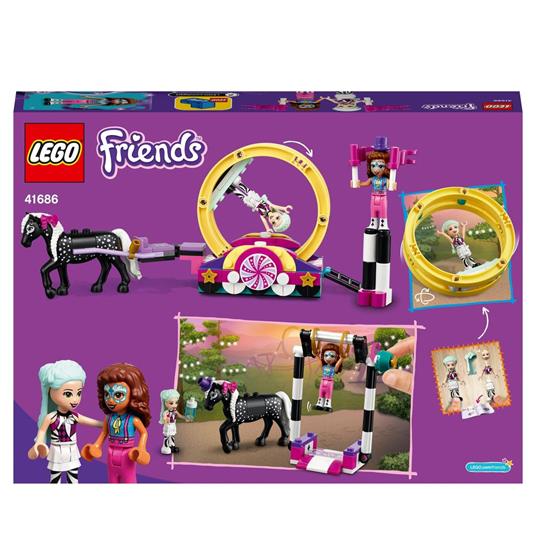 LEGO Friends 41686 Acrobazie Magiche, Set di Costruzioni, Giochi per Bambini con le Mini Bamboline di Olivia e Stella - 8