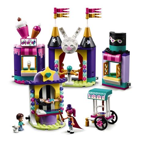 LEGO Friends 41687 Gli Stand del Luna Park Magico, Costruzioni per Bambini dai 6 Anni con 2 Mini Bamboline e 1 Micro-Doll - 3