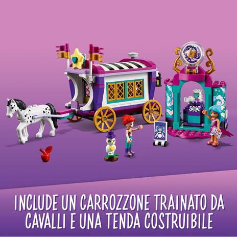 LEGO Friends 41688 Il Caravan Magico, Set di Costruzioni per Bambini, Parco Giochi con 2 Mini Bamboline, 1 Cavallo e 1 Gufo - 3