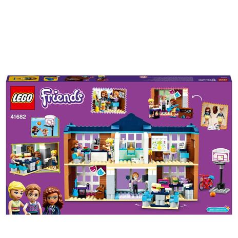 LEGO Friends 41682 Scuola di Heartlake City, Set di Costruzioni, Giochi per Bambini dai 6 Anni in su con 3 Mini Bamboline - 8